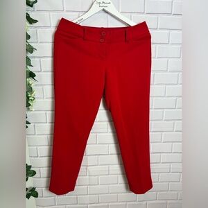 The Limited Women's Red Ankle Pants - Size 6R